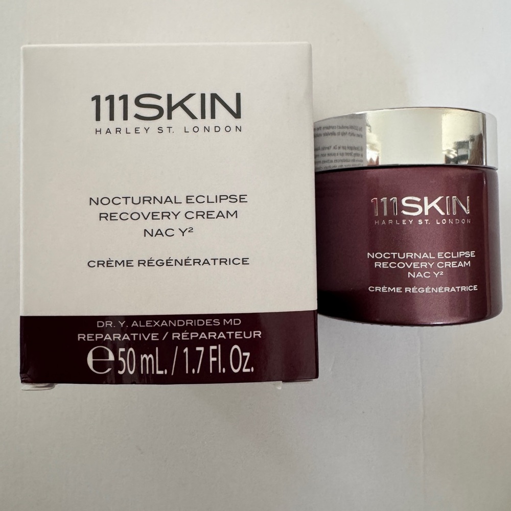 111SKIN Nocturnal Eclipse Recovery Cream - Rich Burgundy